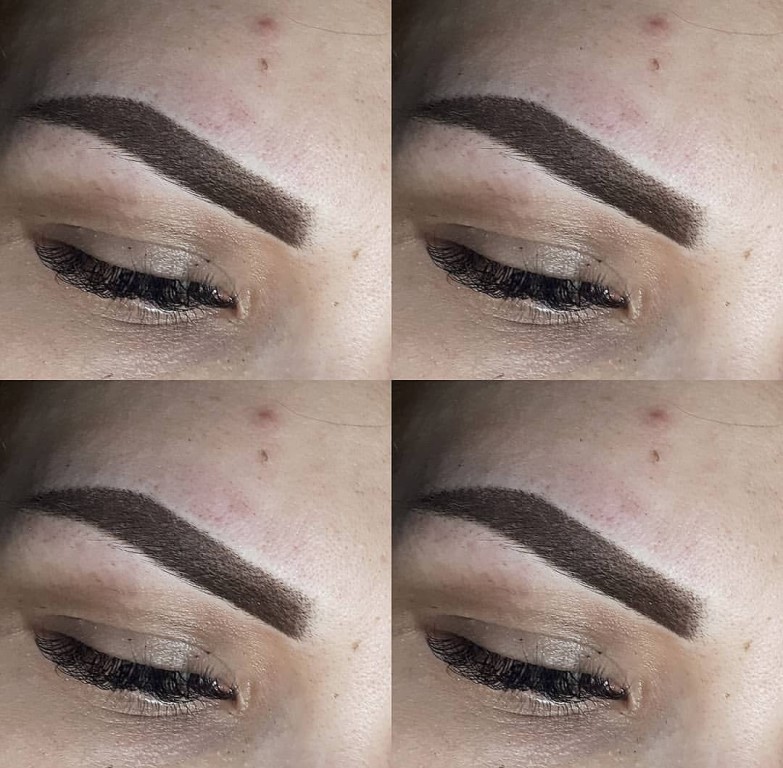 Перманент бровей как делается фото пошагово Перманент бровей как делается фото пошагово