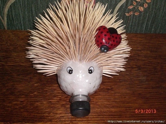 Ежик для дачи своими руками Ежик для дачи своими руками
