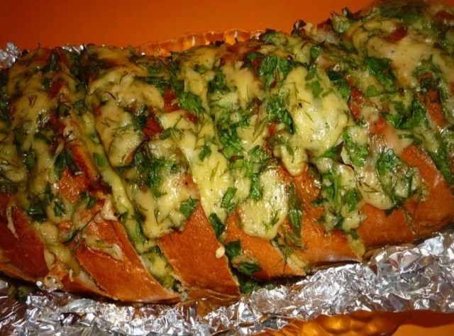 Батон с чесноком рецепт с фото Батон с чесноком рецепт с фото