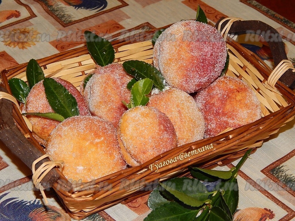 Выпечка персики рецепт с фото Выпечка персики рецепт с фото